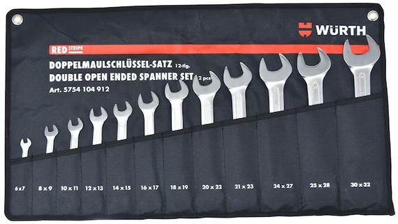 Набір ключів ріжкових WS6-32,  RED STRIPE