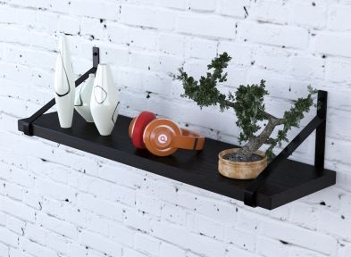Полка настенная Loft Design PL3-112-32 венге луизиана