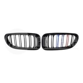 Решетки радиатора компл. BMW 6 F06/F12/F13 12-15 (глянц. чёрн. двойная) (M-стиль), AutoTechteile, 708 5131,