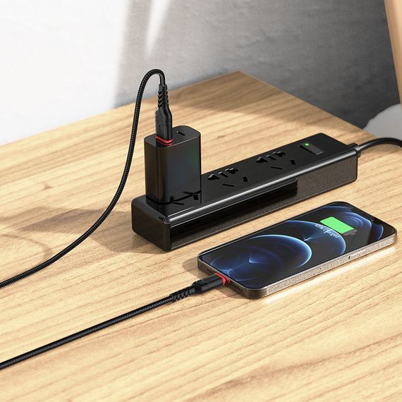 Дата кабель Hoco X59 Victory USB to Lightning (1m) | Зображення 3