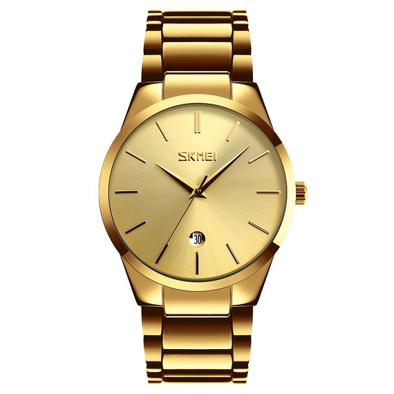 Чоловічий годинник Skmei 9140GD Gold
