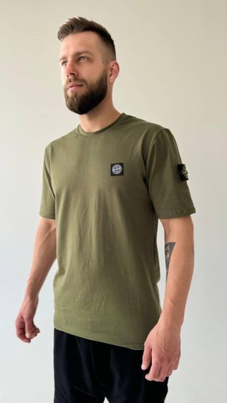 Чоловічий літній костюм Stone Island хакі | Зображення 4