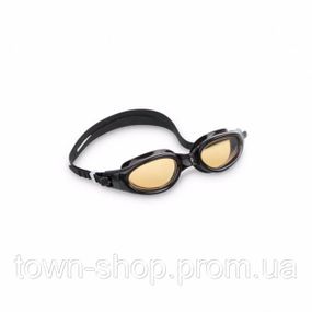 Очки для плавания 55692 в футляре (Жёлтый)