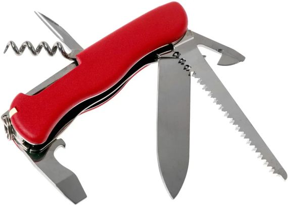 Ніж VICTORINOX 0.8363 Forester ц: червоний | Зображення 2