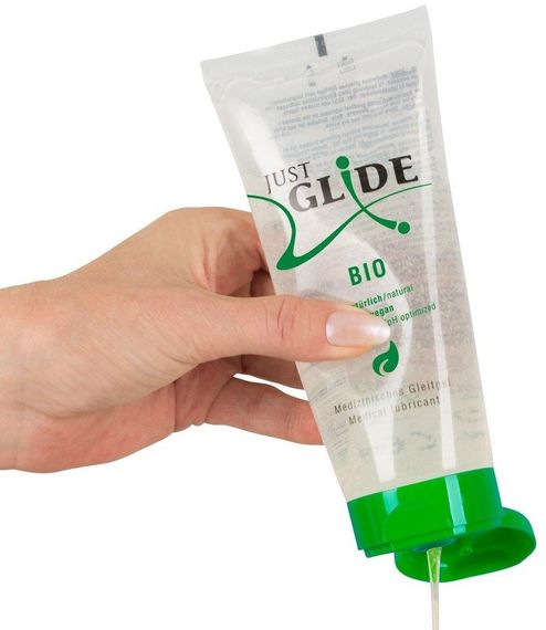 Веганський органічний гель-лубрикант - Just Glide Bio, 200 ml Sex Aura | Зображення 2