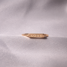 Золотое кольцо LOVE К-0518 21