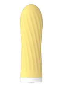 Вібростимулятор Rechargeable Silicone Touch USB Yellow Sex Aura