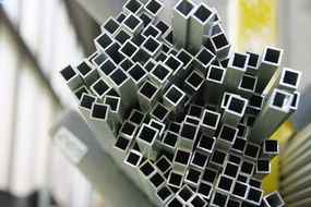 Труба квадратная алюминиевая 40х40х2 мм АД31 Т5