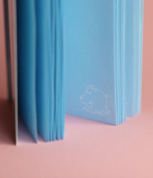 Блокнот 4Profi Artbook "Spoony" hippo 64 арк. формат А5 902712 | Зображення 1