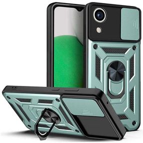 Чохол Ummi Camshield Serge Ring для Samsung Galaxy A03 Core Зелений