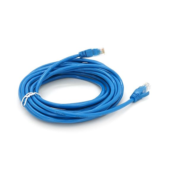Патч-корд литой RITAR,UTP,RJ45,Cat.5e,3m,синий,Cu (медь) | Зображення 1