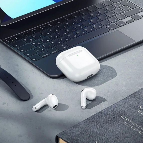 Бездротові навушники HOCO EW64 True wireless stereo headset White | Зображення 6
