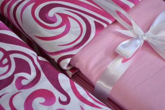 Комплект постельного белья Kristal Ranforse 200×220 см Elvin Pembe | Зображення 2