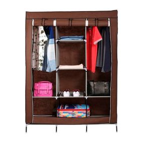 Тканина шафа для речей YT41593, 130х45х175 см, Red Wine, Box