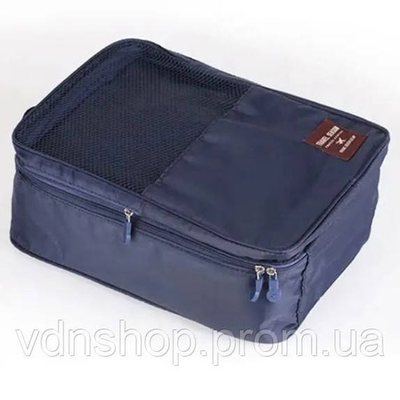 Органайзер для обуви дорожный сумка Monopoly Travel Series. Цвет: синий RV-29 | Зображення 3