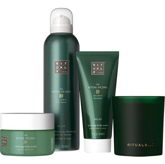 Набір RITUALS... The Ritual of Jing 4 bestsellers M (cream, shower foam, scrub, scented candle) | Зображення 1