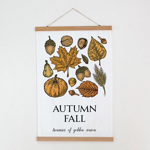 Тканинний постер на стіну Autumn fall 60х93 см (TPSR_24S019)