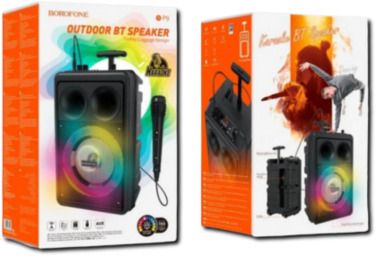 Портативна Bluetooth колонка з мікрофоном Borofone BP9 (41916-BP9_1386) | Зображення 1