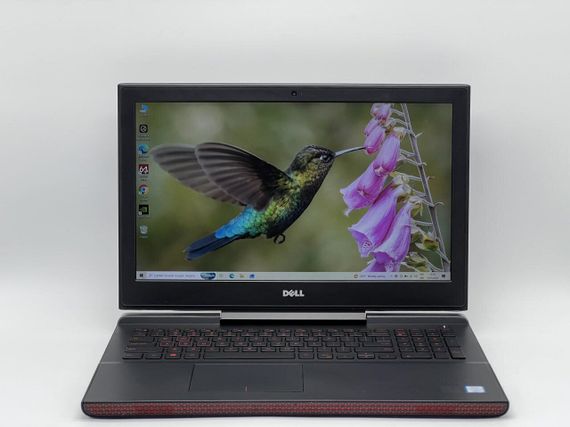 Игровой ноутбук Б-класс Dell Inspiron Gaming 15 7567 / 15.6" (1920x1080) IPS / Intel Core i5-7300HQ (4 ядра по 2.5 - 3.5 GHz) / 16 GB DDR4 / 960 GB SSD / nVidia GeForce GTX 1050, 4 GB GDDR5, 128-bit / WebCam  б/у + Подарок Беспроводная мышь HOCO GM28 | Зображення 1