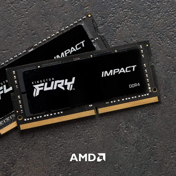 Память для ноутбука Kingston DDR4 3200 16GB SO-DIMM FURY Impact (KF432S20IB/16) | Зображення 7