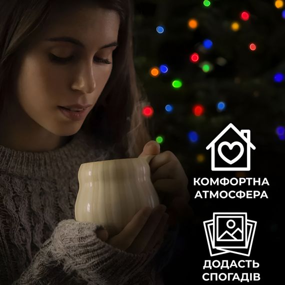 Гирлянда нить светодиодная GarlandoPro 50 LED 6м 8 режимов гирлянда новогодняя W100LEDML | Зображення 4