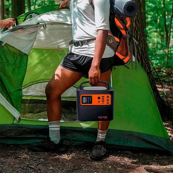Портативна електростанція TIG FOX Portable Power Station 540 Wh/500W Портативна зарядка Електрогенератор | Зображення 4