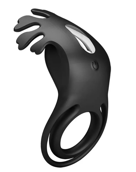 Кільце рекційне Pretty Love — Vibration Penis Ring Ruben Black sexstyle | Зображення 4