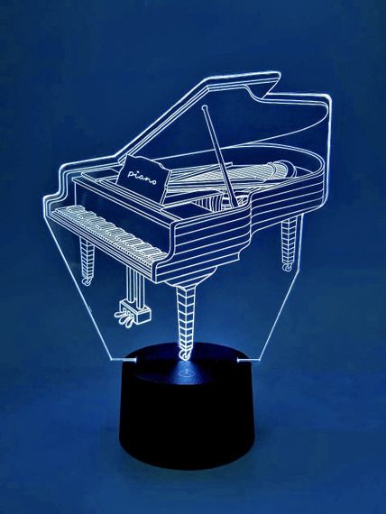 Змінна пластина для 3D ламп "Рояль" 3DTOYSLAMP