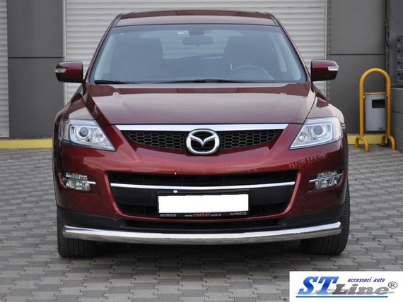 Передняя защита ST008 (нерж.) для Mazda CX-7 2006-2012 гг | Зображення 1