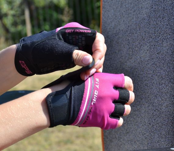 Рукавички для фітнесу Power System PS-2920 Fit Girl Evo Pink XS | Зображення 9