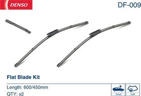 Комплект склоочисників DENSO DF-009 Flat Blade Kit 600/450 мм