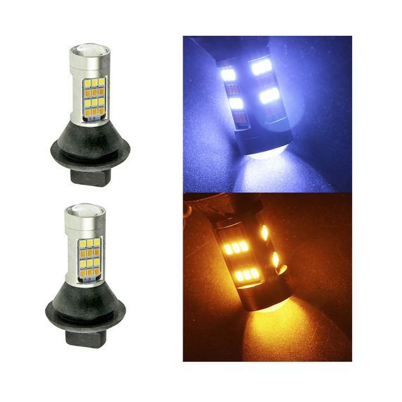 Світлодіодна лампа S25-066 DRL + TL 2835-42 12-24V