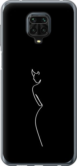 Чехол на Xiaomi Redmi Note 9 Pro Силуэт1 "4590u-1911-17620"