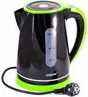 Електричний дисковий пластиковий чайник Maestro 058 електричний чайник чорний