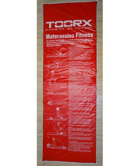 Килимок спортивний Toorx Padded Exercise 181 х 60 х 2,5 см з антиковзною поверхнею Blu/Rosso (MAT-GE) | Зображення 1