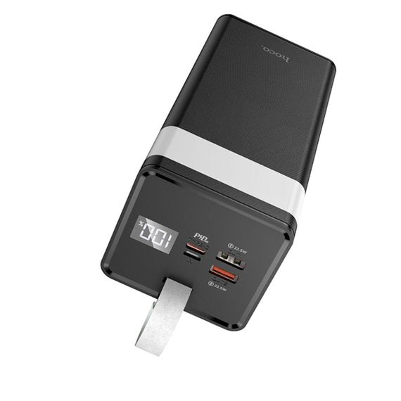 Зовнішній акумулятор HOCO J86A Powermaster 22.5W fully compatible power bank(50000mAh) Black | Зображення 1