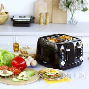 Мощный тостер для дома и кухни Magio, Тостер компактный для замороженного хлеба XZ-62