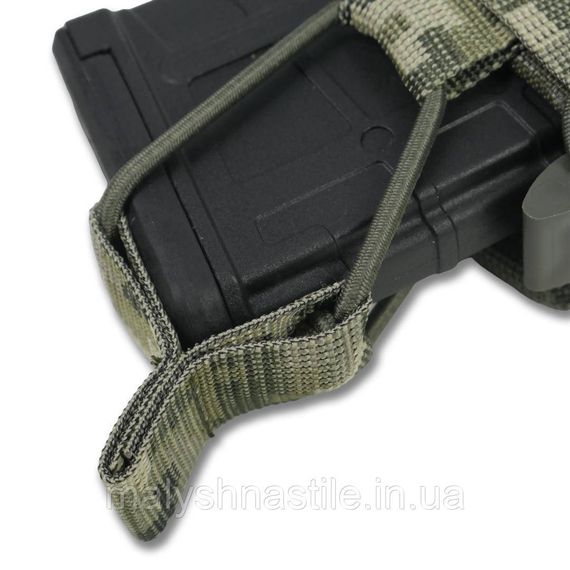 Жорсткий посилений тактичний підсумок Kiborg GU Single Mag Pouch Pixel | Зображення 6