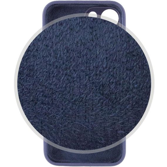 Чохол Silicone Case Full Camera Protective (AA) для Apple iPhone 15 Plus (6.7") Темно-синій / Midnight blue | Зображення 2