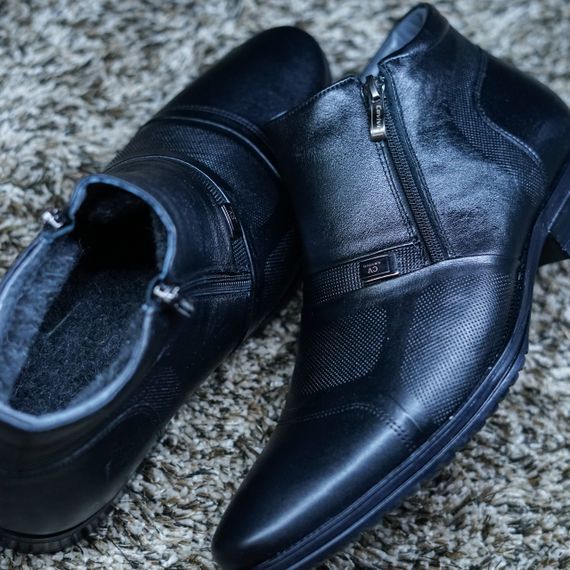 Черевики чоловічі чорні Cevivo 39 40 41 42 43 45 розмір | Зображення 4