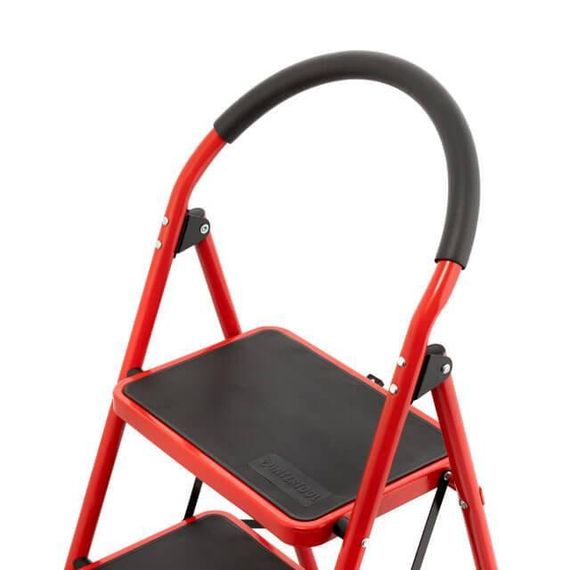 Драбина 3 сходинки, висота 1,1 м, до верхньої сходинки 0,7 м INTERTOOL LT-0037 | Зображення 4