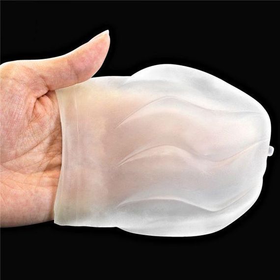 Мастурбатор LoveToy Traning Master Giant Egg Mastator Blue без вібрації Sex Aura | Зображення 4