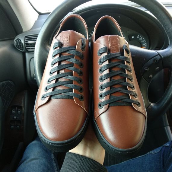 Стильні Коричневі кеди Ed-Ge 41 розмір | Зображення 4