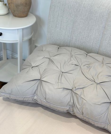 Подушка тесто из из полиефирного волокна Hotel pillow 19535 50х70 см серая | Зображення 3