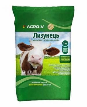 Премикс для КРС, Телят "Лизунец" - ТМ Агро-В - Оригинал