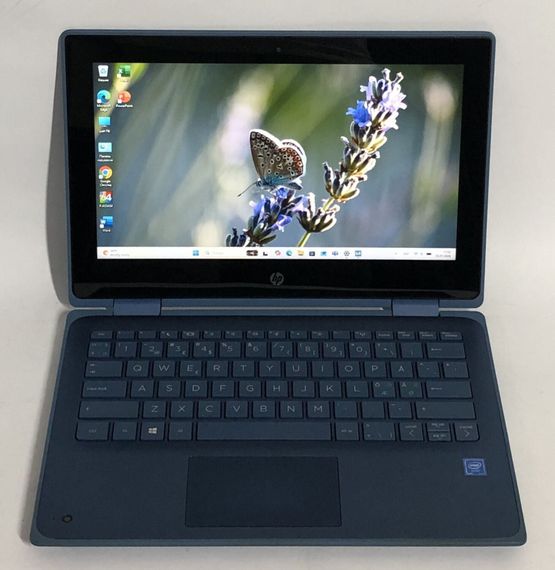 Нетбук-трансформер HP ProBook x360 11 G5 EE / 11.6" (1366x768) IPS Touch / Intel Celeron N4120 (4 ядра по 1.1 - 2.6 GHz) / 4 GB DDR4 / 128 GB SSD / Intel HD Graphics 605 / WebCam / Win 11 Pro б/в | Зображення 1
