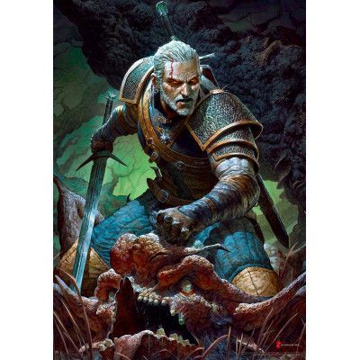 Пазл GoodLoot Witcher: Dark World 1000 элементов (5908305240464) - Топ Продаж! | Зображення 9