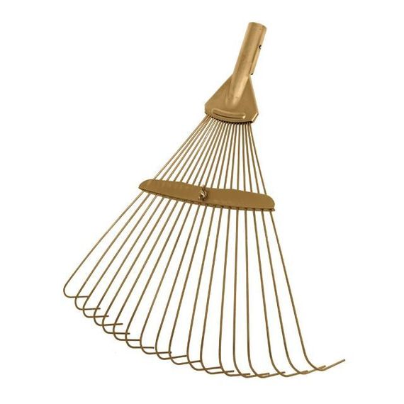 Граблі віялові 18 прутків, регулювання ширини INTERTOOL FT-3006