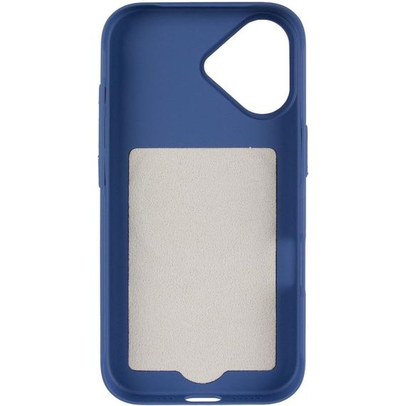 Чохол PC Textile Hybrid with Magnetic Fit для Apple iPhone 17 (6.3") Blue | Зображення 2