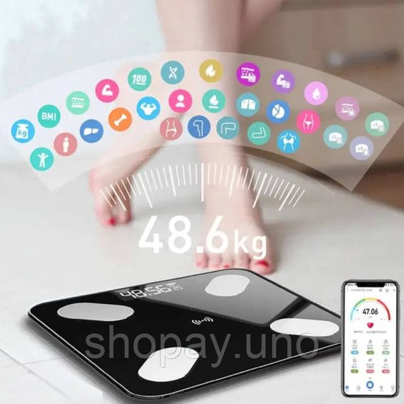 Смарт ваги з додатком для смартфона MATARIX, Розумні спортивні ваги Цифрові смарт KA-92 | Зображення 9